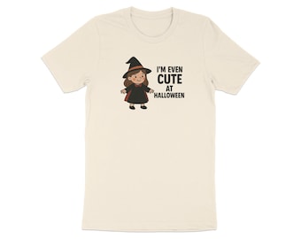 Cute Witch Halloween T-Shirt, Spooky Season Tee, Fun Halloween Shirt, Witchy Vibes, Fall Apparel, Halloween Costume Shirt