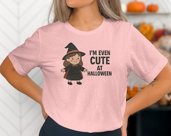 Cute Halloween Witch T-Shirt, Spooky Season Apparel, Halloween Costume Shirt, Halloween Party Tee, Funny Halloween TShirt, Witchy Vibes Tee