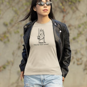 Einhorn Ritter T-Shirt, es war der Herr, lustiges Einhorn Shirt, mittelalterliches Einhorn, Einhorn Geschenk, Unisex T-Shirt