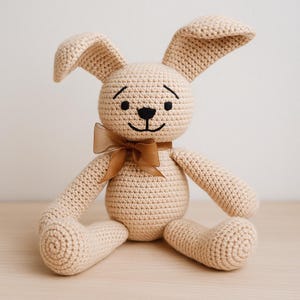 Crochet Pattern, Bunny Crochet Pattern, Amigurumi Crochet Pattern, Handmade Crochet Pattern, PDF Crochet Pattern, Crochet Animals