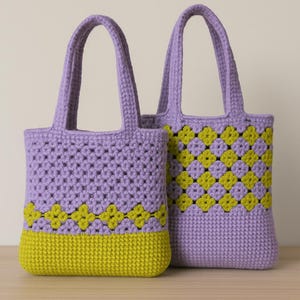 Crochet Bag Pattern, Crochet Tote Pattern, Tote Bag Pattern, Handmade Crochet Pattern, PDF Crochet Pattern, Summer Pattern