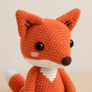 Crochet Pattern, Fox Crochet Pattern, Amigurumi Crochet Pattern, Handmade Crochet Pattern, PDF Crochet Pattern, Crochet Animals