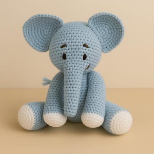 Crochet Pattern, Elephant Crochet Pattern, Amigurumi Crochet Pattern, Handmade Crochet Pattern, PDF Crochet Pattern, Crochet Animals