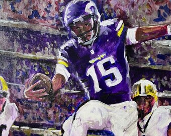 Póster del cuadro Passtronauta Josh Dobbs Vikingo