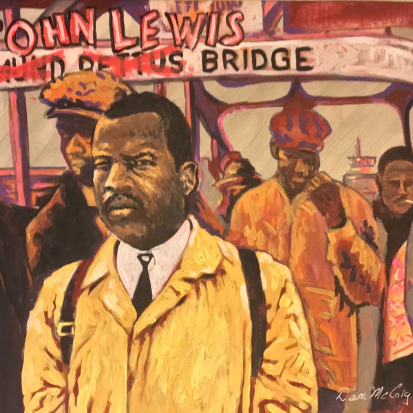 I Fixed It. John Lewis - Edmund Pettus Bridge, Alabama