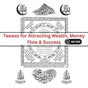 Taweez für das Anziehen von Reichtum, Geldfluss und Erfolg