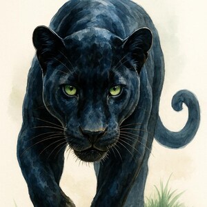 BLACK PANTHER ART