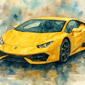 Lamborghini Digital Art
