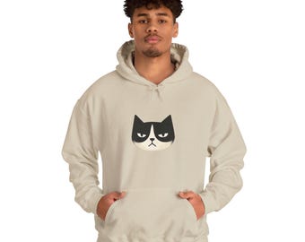 Felpa Kawaii Grumpy Cat – Meow Bitch Sarcastic Streetwear