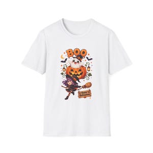 Unisex Hallowen Witcher Pumpkins T-Shirt