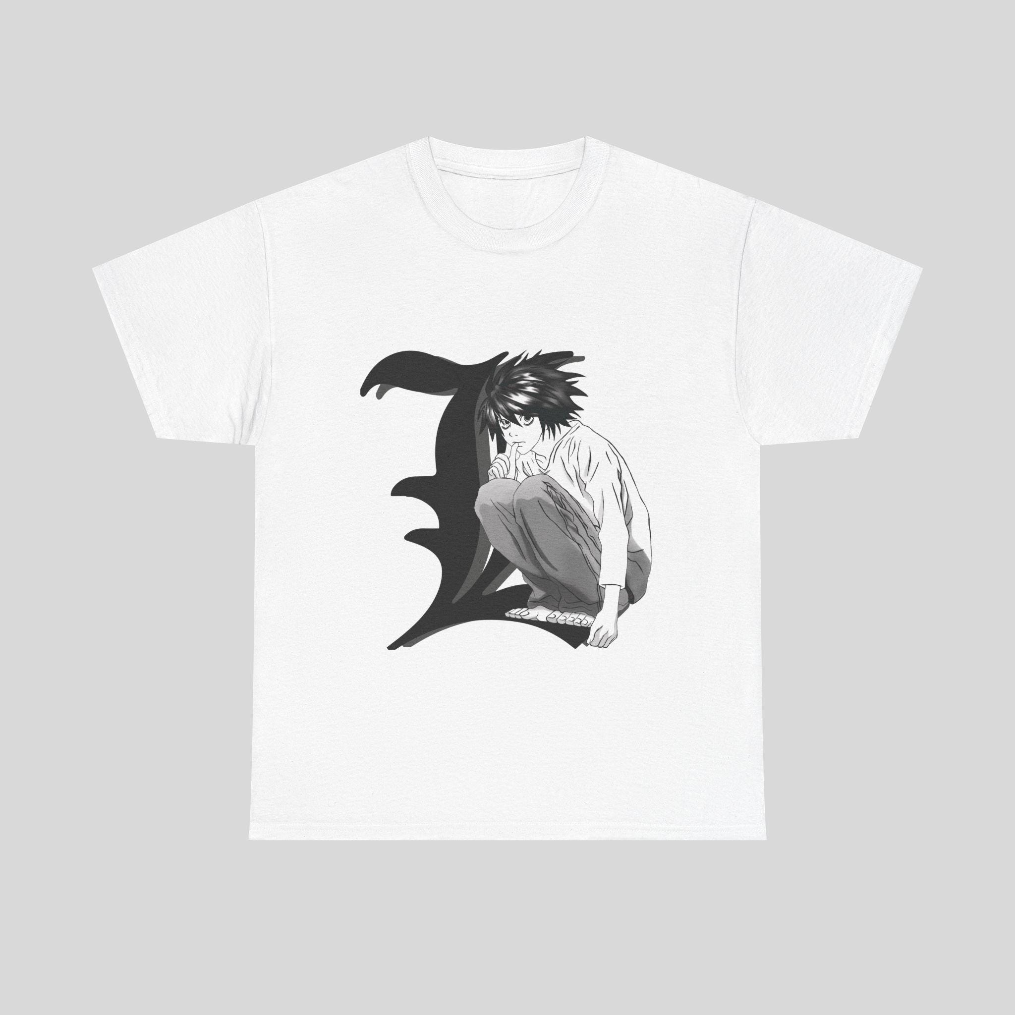 L Death Note Shirt - Etsy