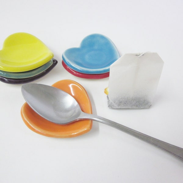 In stock, Coffee spoon rest, teaspoon rest, teabag holder, sold individually, fast shipping