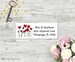 Return Address Labels - Row of Poppies - 120 self-sticking labels with FREE U.S. Shipping 