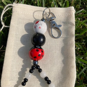 The Ladybug Bag Charm Keychain