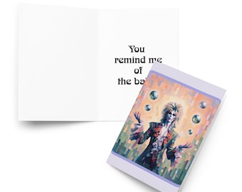 You Remind Me of the Babe Grußkarte von Strange Anlässes - 3 Größen-Optionen - Umschlag inklusive