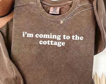 I'm Coming To The Cottage Png, LGBT Hockey Romance, Heated Movie Rivalry, Viral Fan Gift, Sublimation Shirt Design Download