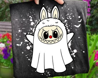 La Boo Boo Cute Ghost Character Png, Spooky Halloween Png, Spooky Vibes Gift, Retro Halloween Art