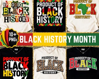 Black History Month PNG Bundle, African American Pride Designs (10+)