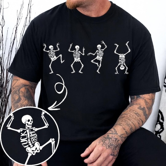 Skeleton Fuck Trump PNG SVG, Subtle Halloween Skeleton Candy Design, Spooky Season Sublimation, Anti Trump Costume Cricut File