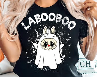 La Boo Boo Geist Charaktere Png / SVG, gruselige Puppe für Kinder Mädchen Png, Halloween Monster Horror Png, Gothic Karikatur, gruselige Vibes Geschenk Png