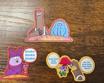 Chowder Stickers Fan made
