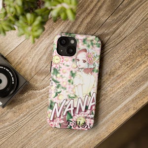 Charming Floral nana komatsu anime Phone Case - Aesthetic Tough Cover for Anime Lovers, Unique Gift, Trendy Accessories, Phone Protection