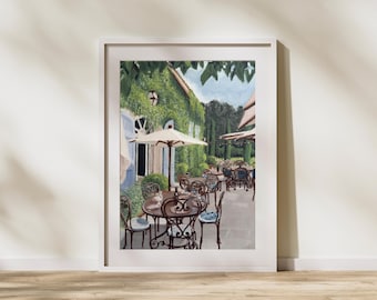 A Provençal Afternoon | French Countryside Wall Art Print