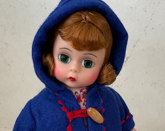 Madame Alexander, 8&quot; Wendy Doll, HTF, MADC 1993 Premiere, Exclusive, LE, 8&quot; Vintage Doll, Box, Wrist Tag, Paperwork, Convention Charm