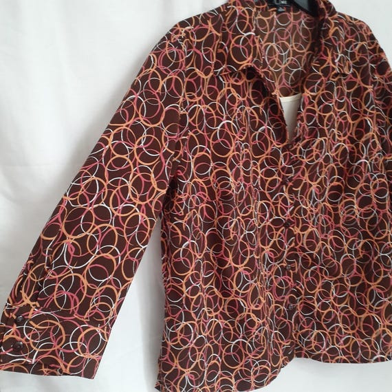 Women's Elements Long Sleeve Collared Pullover Bl… - image 4