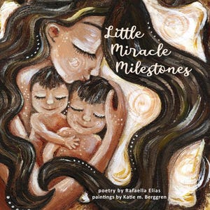 Pequeños hitos milagrosos / Libro de poesía / FIV / Regalo de embarazo / Maternidad / Babyshower / Recién nacido / Recuerdo / Bebé milagroso / Historia de FIV