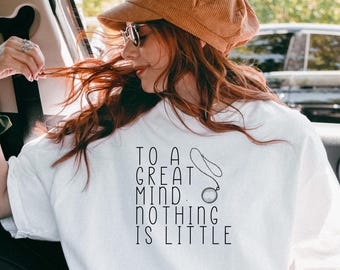 Sherlock Holmes Quote T-Shirt | Literary Gift for Book Lovers