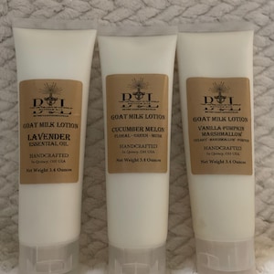 Goat Milk Lotion - All Natural Homemade Hand and Body Lotion - Clean Ingredients