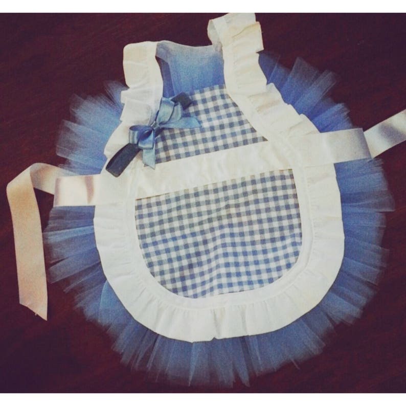 Ready to SHIP HALLOWEEN Wizard of OZ Dorothy Tutu Costume Gingham dress up, Girls Baby Toddler Kids image 6