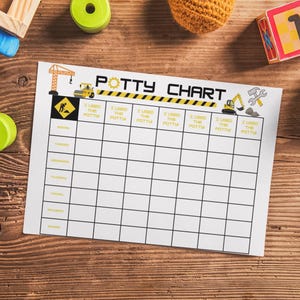 Toddler Potty Training Chart, Bright Hot-Wheels Racing Printable, Easy Toilet Training Tracker, Perfect Toddler Gift