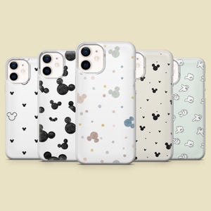 Disney Phone Case Mickey Mouse Pattern Cover for iPhone 16, 15,14,13,12, Samsung S25, S24,S23FE, S22,A16,A26,A56, Pixel 9Pro, 8A,7 Cheap