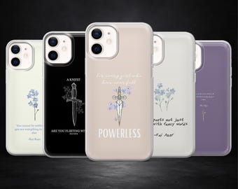 Powerless Book Phone Case Romance Magic Cover for iPhone 17Pro, 16, 15, 14, 13, 12, Samsung S26, S25, S24, S23, A17, A57, A37 Pixel 10, 9