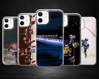 Ice Hockey Phone Case Crosby Kane Matthews Cover for iPhone 17Pro, 16, 15, 14, 13, 12, Samsung S26, S25, S24, S23, A17, A57, A37 Pixel 10, 9