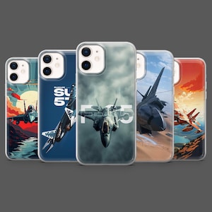 Stridsflygplansskal med militärmotiv, USA-motiv för iPhone 17Pro, 16, 15, 14, 13, 12, Samsung S26, S25, S24, S23, A17, A57, A37 Pixel 10, 9