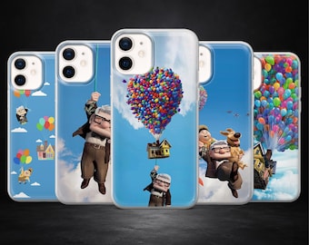 UP Phone Case Pixar Disney Cover for iPhone 17Pro, 16, 15, 14, 13, 12, Samsung S26, S25, S24, S23, A17, A57, A37 Pixel 10, 9