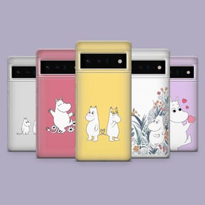 Moomin Phone Case Finnish Troll Snufkin Cover for Google Pixel 10 10Pro 9Pro 8A 8 7A 6A  Samsung S25 S24 S23 A16 A36 iPhone 16 15
