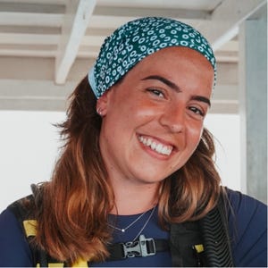 Opaska Eagle Ray · Opaska do nurkowania · Do nurkowania, snorkelingu i codziennego noszenia · Prezent dla miłośników morza · Ręcznie robiona