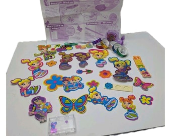 Lisa Frank Diva Delights Vintage Collectible Stationary Die Cuts Stationary Lot