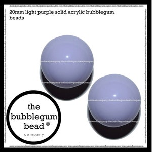 BUZZING BEES Bubblegum Beads 20mm Chunky Acrylic Bubble Gum 