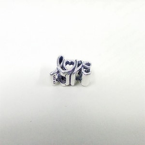 Pandora Handwritten Love Charm Sterling silver