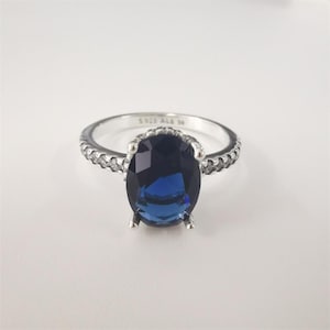 pandora s925 ale silver sparkling statement halo ring