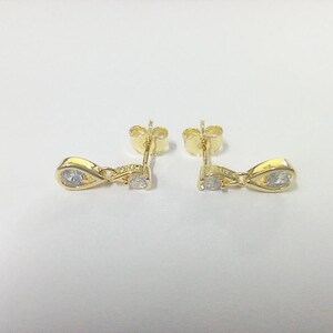 Pandora Brilliance CZ Drop Earrings