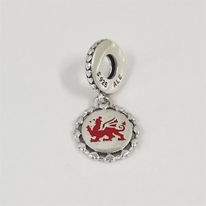 Pandora Red Dragon Dangle Charm