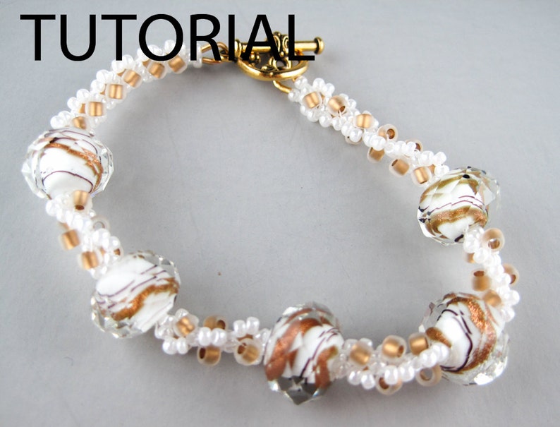 TUTORIAL Lampwork Connections Bracelet image 3