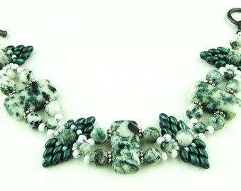 ANLEITUNG Arianne Armband, Perlenstickerei, KathLor Designs, PDF, Digital Download