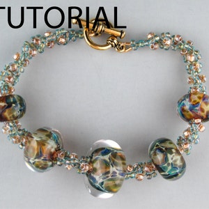 TUTORIAL Lampwork Connections Bracelet image 1